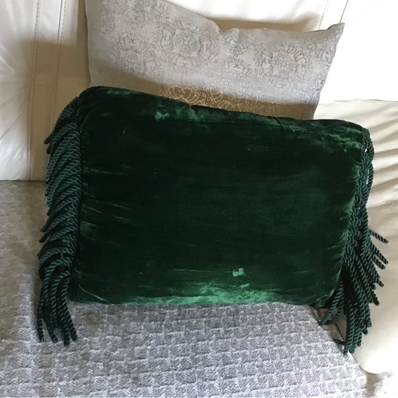 Pillow Emerald Velvet silky , cushion cover - Picture 1 of 9